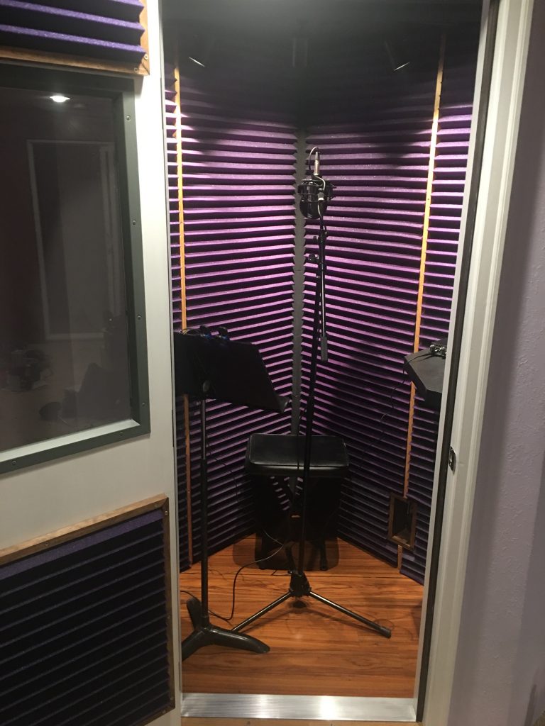 vocal booth